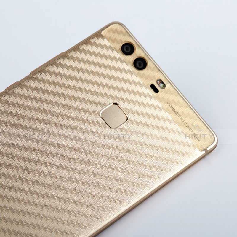 Schutzfolie Displayschutzfolie Panzerfolie Skins zum Aufkleben Rückseite für Huawei P9 Plus Gold