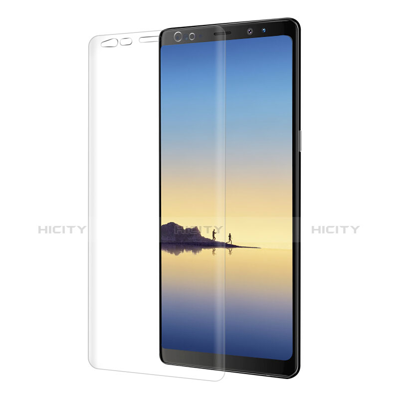 Schutzfolie Displayschutzfolie Panzerfolie Skins zum Aufkleben Vorder und Rückseite für Samsung Galaxy Note 8 Duos N950F Klar