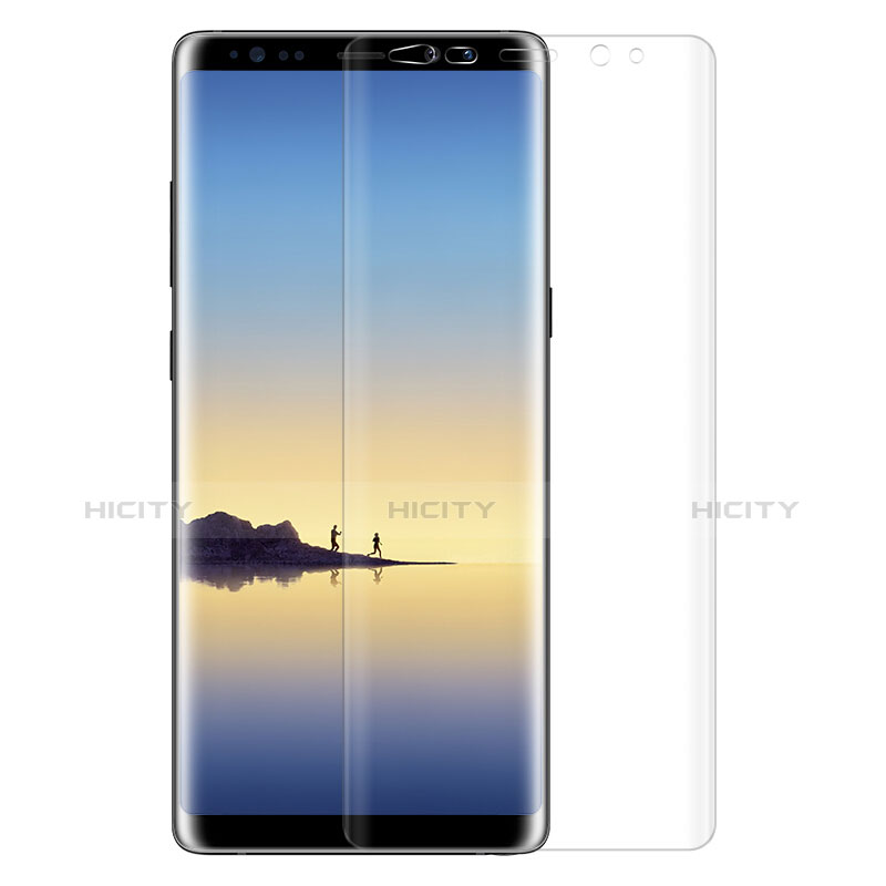 Schutzfolie Displayschutzfolie Panzerfolie Skins zum Aufkleben Vorder und Rückseite für Samsung Galaxy Note 8 Duos N950F Klar