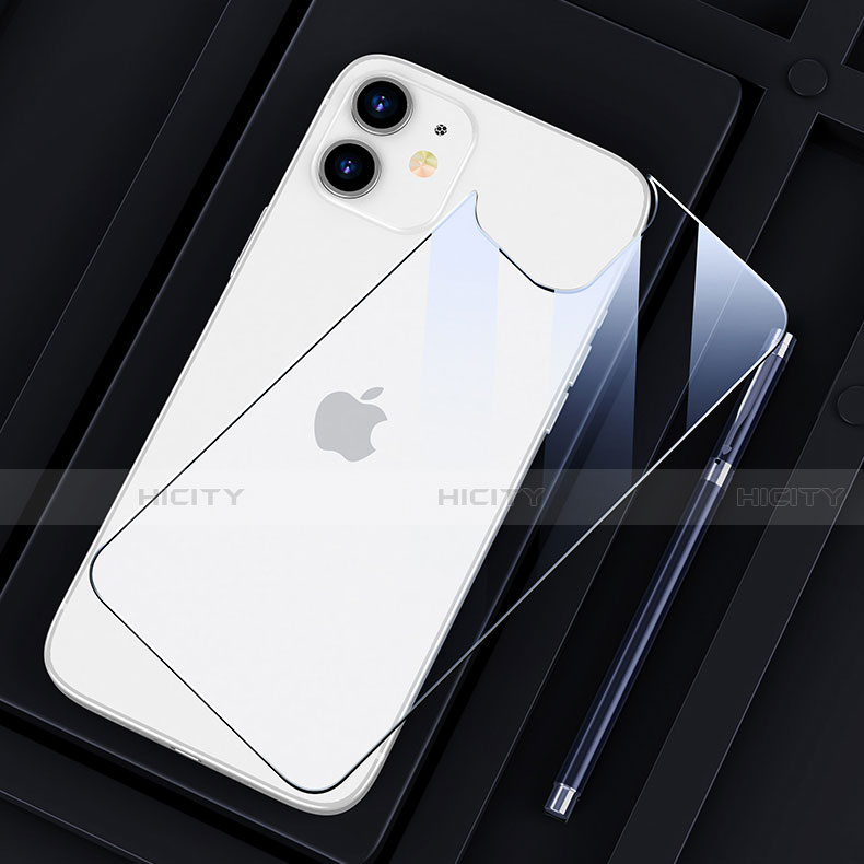 Schutzfolie Displayschutzfolie Panzerfolie Vorder und Rückseite Gehärtetes Glas Glasfolie Skins zum Aufkleben für Apple iPhone 12 Mini Klar groß