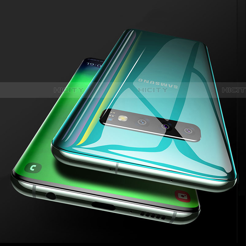 Schutzfolie Displayschutzfolie Panzerfolie Vorder und Rückseite Skins zum Aufkleben F01 für Samsung Galaxy S10 Plus Klar