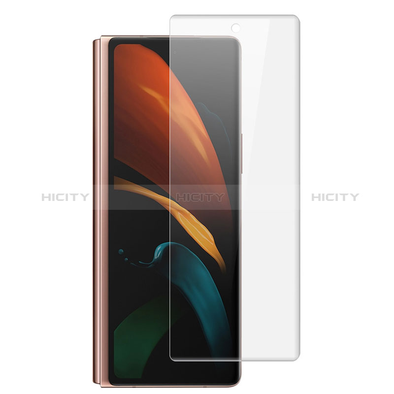 Schutzfolie Displayschutzfolie Panzerfolie Vorder und Rückseite Skins zum Aufkleben F02 für Samsung Galaxy Z Fold2 5G Klar