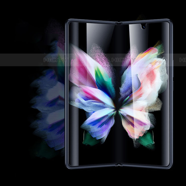 Schutzfolie Displayschutzfolie Panzerfolie Vorder und Rückseite Skins zum Aufkleben F02 für Samsung Galaxy Z Fold4 5G Klar