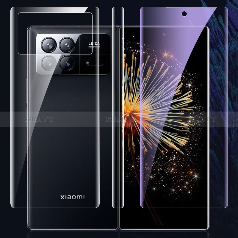 Schutzfolie Displayschutzfolie Panzerfolie Vorder und Rückseite Skins zum Aufkleben F02 für Xiaomi Mix Fold 3 5G Klar