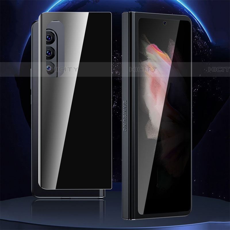 Schutzfolie Displayschutzfolie Panzerfolie Vorder und Rückseite Skins zum Aufkleben F03 für Samsung Galaxy Z Fold4 5G Klar