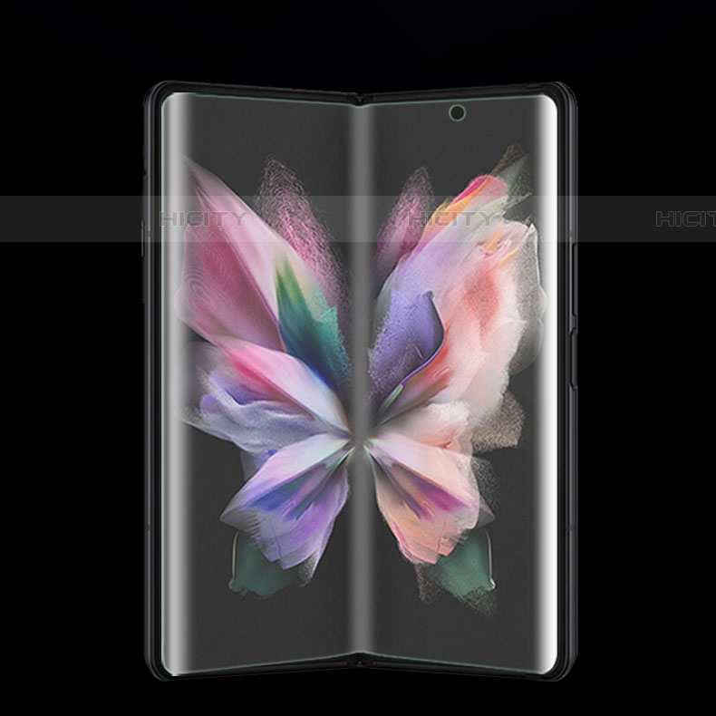 Schutzfolie Displayschutzfolie Panzerfolie Vorder und Rückseite Skins zum Aufkleben F08 für Samsung Galaxy Z Fold4 5G Klar