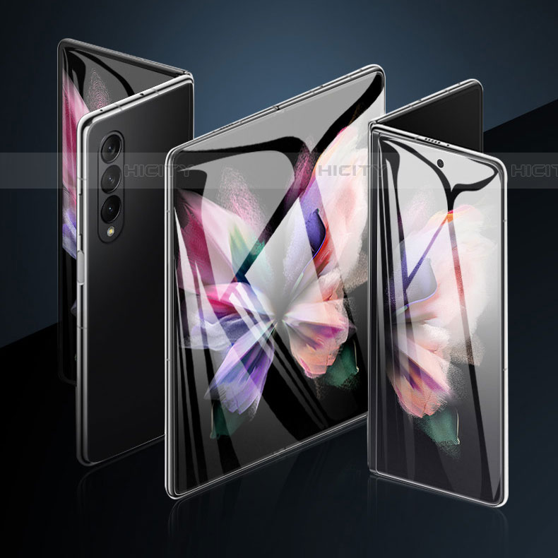 Schutzfolie Displayschutzfolie Panzerfolie Vorder und Rückseite Skins zum Aufkleben F09 für Samsung Galaxy Z Fold4 5G Klar