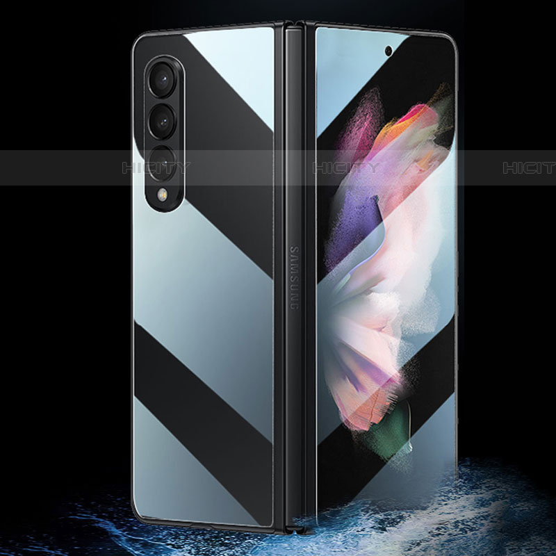 Schutzfolie Displayschutzfolie Panzerfolie Vorder und Rückseite Skins zum Aufkleben S01 für Samsung Galaxy Z Fold4 5G Klar groß