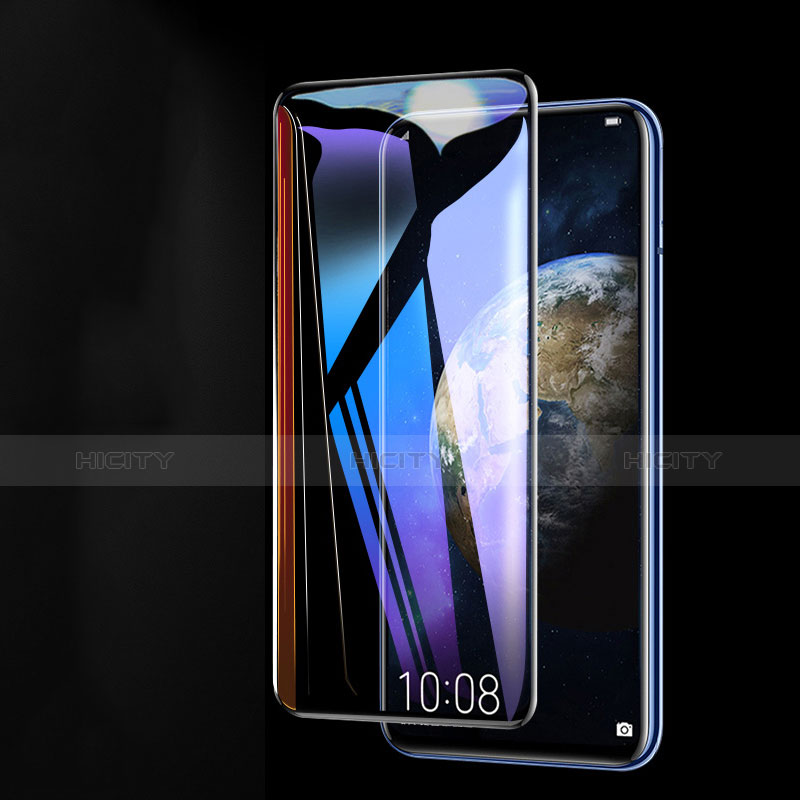 Schutzfolie Full Coverage Displayschutzfolie Panzerfolie Gehärtetes Glas Glasfolie Anti Blue Ray Skins zum Aufkleben Panzerglas F02 für Huawei Honor Magic 2 Schwarz