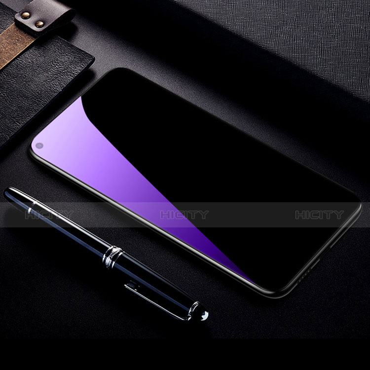 Schutzfolie Full Coverage Displayschutzfolie Panzerfolie Gehärtetes Glas Glasfolie Anti Blue Ray Skins zum Aufkleben Panzerglas F02 für Huawei Honor View 20 Schwarz