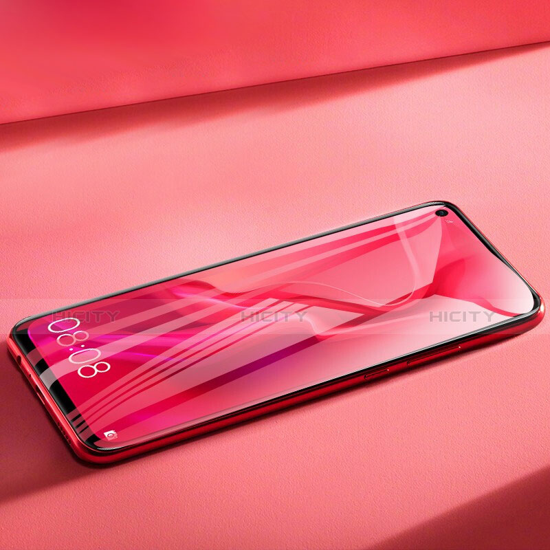 Schutzfolie Full Coverage Displayschutzfolie Panzerfolie Gehärtetes Glas Glasfolie Anti Blue Ray Skins zum Aufkleben Panzerglas F02 für Huawei Nova 4 Schwarz