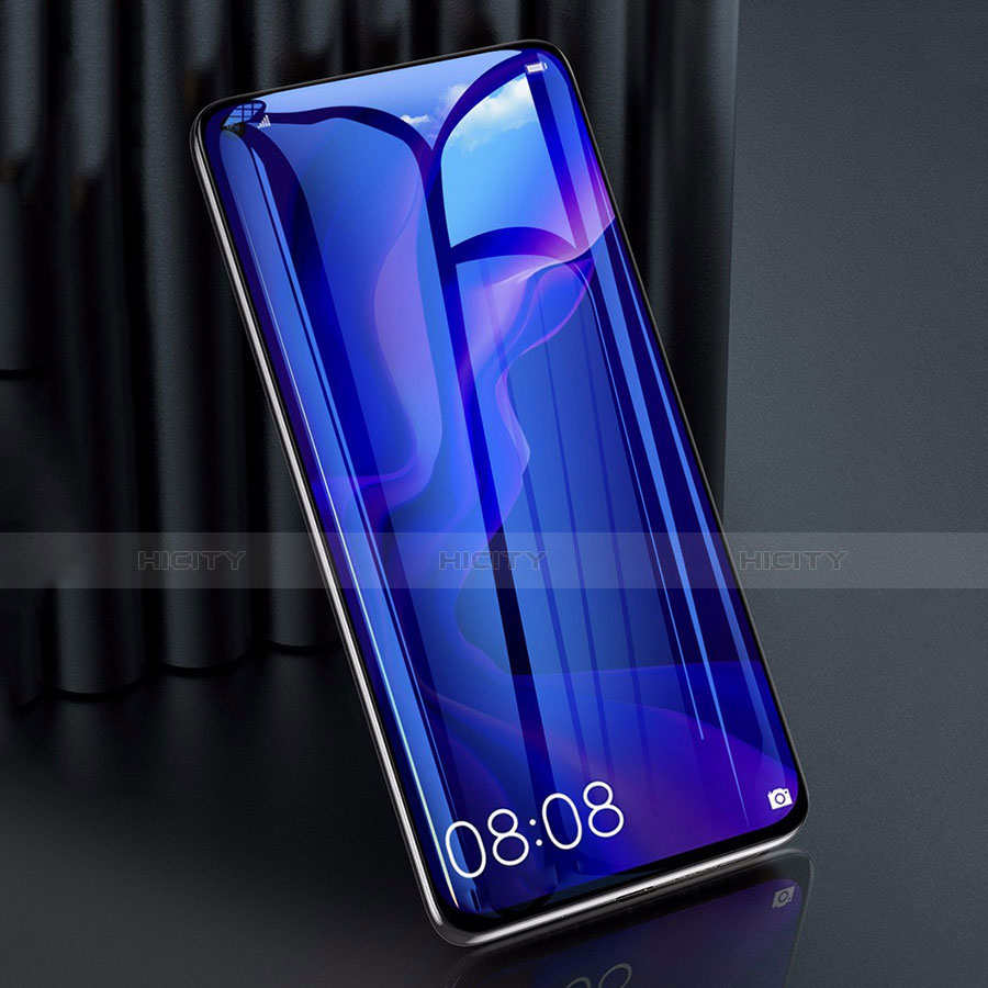 Schutzfolie Full Coverage Displayschutzfolie Panzerfolie Gehärtetes Glas Glasfolie Anti Blue Ray Skins zum Aufkleben Panzerglas F02 für Huawei P40 Lite Schwarz