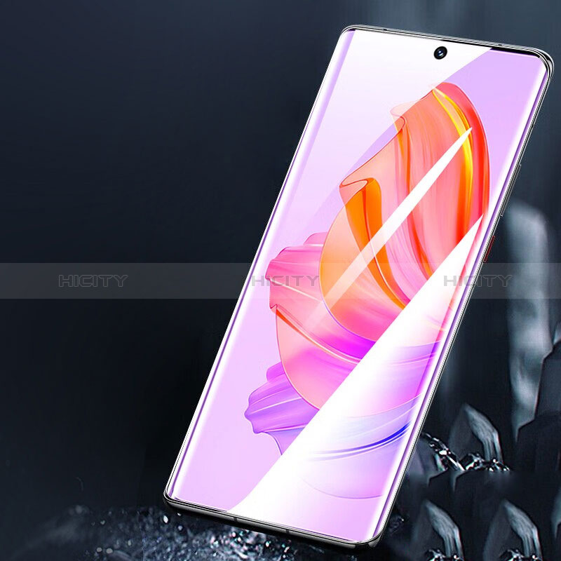 Schutzfolie Full Coverage Displayschutzfolie Panzerfolie Gehärtetes Glas Glasfolie Anti Blue Ray Skins zum Aufkleben Panzerglas F02 für Xiaomi Mi 13 Ultra 5G Schwarz