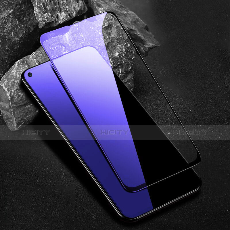 Schutzfolie Full Coverage Displayschutzfolie Panzerfolie Gehärtetes Glas Glasfolie Anti Blue Ray Skins zum Aufkleben Panzerglas F03 für Huawei Honor V20 Schwarz