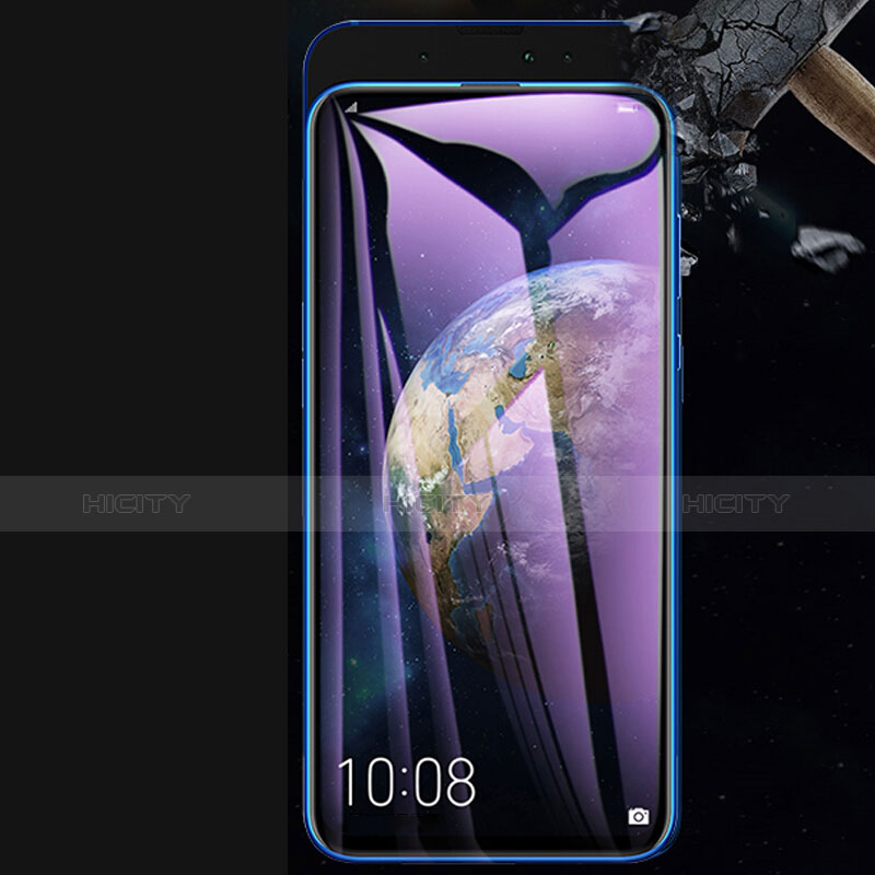 Schutzfolie Full Coverage Displayschutzfolie Panzerfolie Gehärtetes Glas Glasfolie Anti Blue Ray Skins zum Aufkleben Panzerglas F04 für Huawei Honor Magic 2 Schwarz