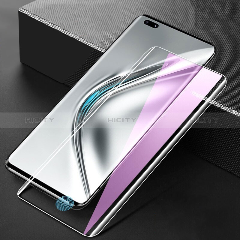 Schutzfolie Full Coverage Displayschutzfolie Panzerfolie Gehärtetes Glas Glasfolie Anti Blue Ray Skins zum Aufkleben Panzerglas F05 für Huawei Honor Magic4 Pro 5G Schwarz