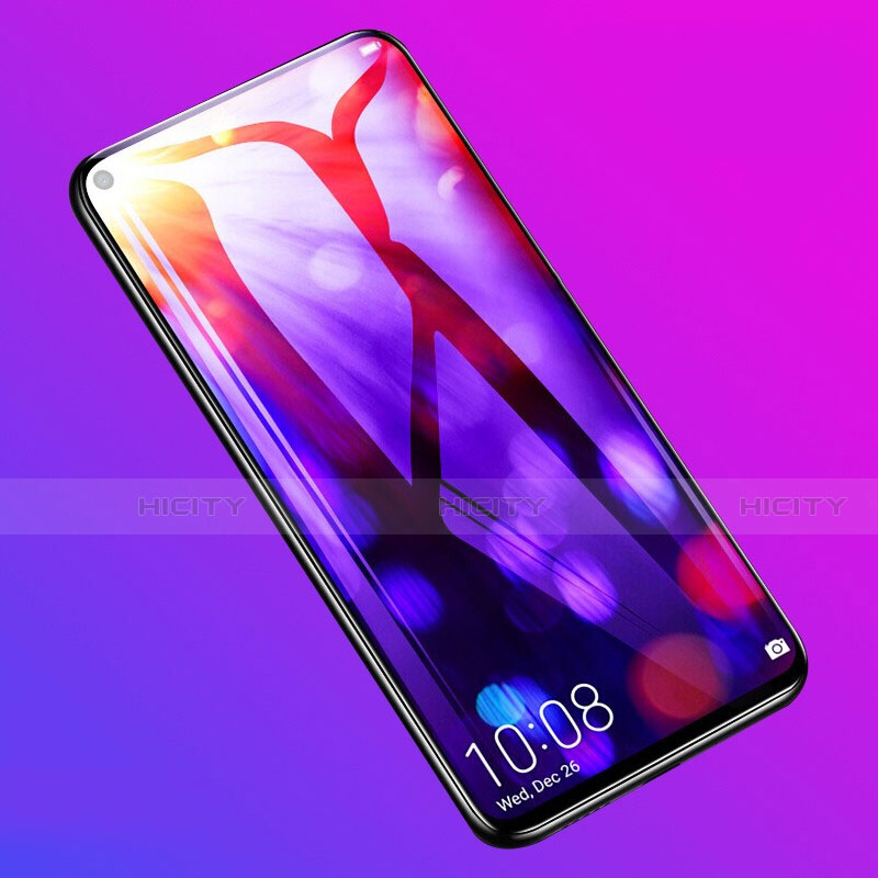 Schutzfolie Full Coverage Displayschutzfolie Panzerfolie Gehärtetes Glas Glasfolie Anti Blue Ray Skins zum Aufkleben Panzerglas für Huawei Honor 20 Pro Schwarz