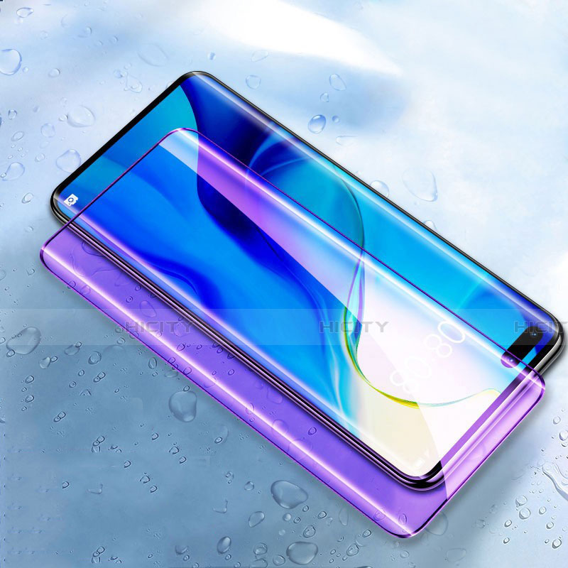 Schutzfolie Full Coverage Displayschutzfolie Panzerfolie Gehärtetes Glas Glasfolie Anti Blue Ray Skins zum Aufkleben Panzerglas für Huawei Honor 30 Pro+ Plus Schwarz