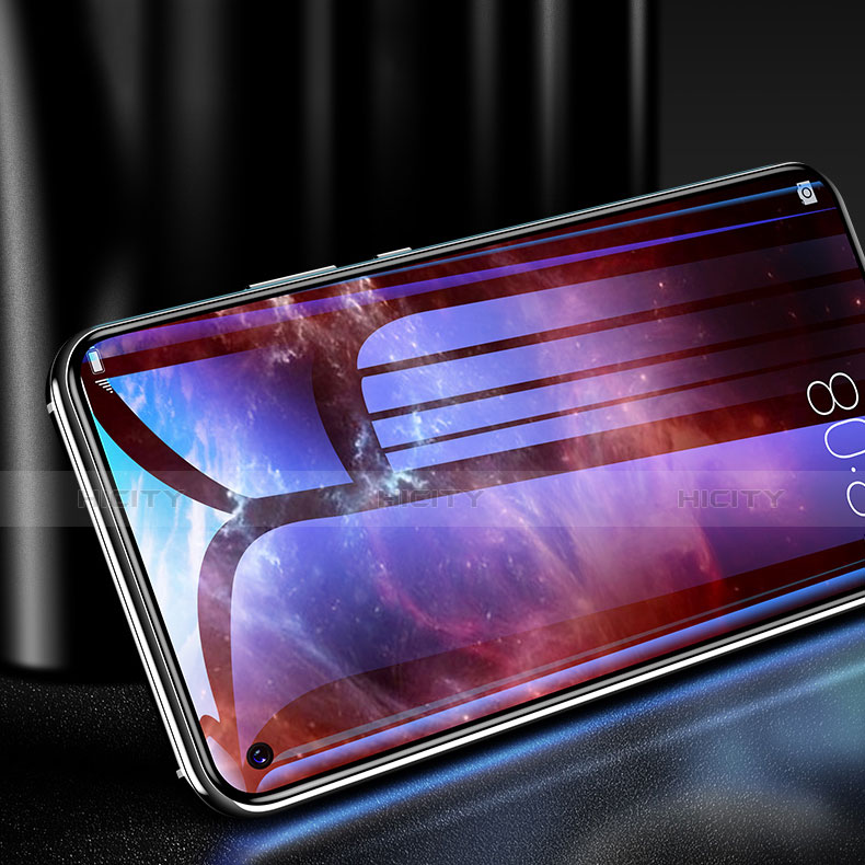 Schutzfolie Full Coverage Displayschutzfolie Panzerfolie Gehärtetes Glas Glasfolie Anti Blue Ray Skins zum Aufkleben Panzerglas für Huawei Nova 4 Schwarz