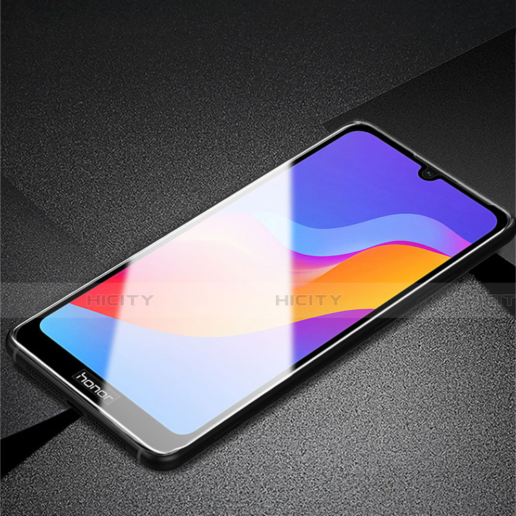 Schutzfolie Full Coverage Displayschutzfolie Panzerfolie Gehärtetes Glas Glasfolie Anti Blue Ray Skins zum Aufkleben Panzerglas für Huawei Y6 (2019) Schwarz