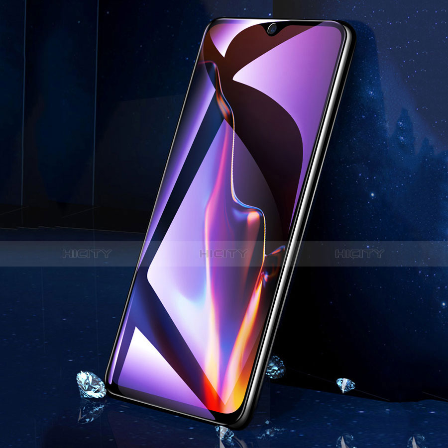 Schutzfolie Full Coverage Displayschutzfolie Panzerfolie Gehärtetes Glas Glasfolie Anti Blue Ray Skins zum Aufkleben Panzerglas für OnePlus 6T Schwarz