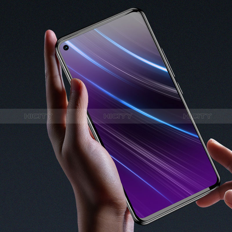 Schutzfolie Full Coverage Displayschutzfolie Panzerfolie Gehärtetes Glas Glasfolie Anti Blue Ray Skins zum Aufkleben Panzerglas für Oppo Find X5 Lite 5G Schwarz