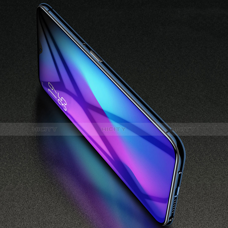 Schutzfolie Full Coverage Displayschutzfolie Panzerfolie Gehärtetes Glas Glasfolie Anti Blue Ray Skins zum Aufkleben Panzerglas für Oppo R17 Pro Schwarz