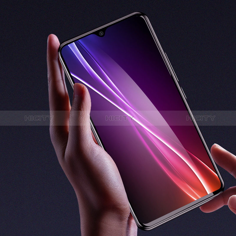 Schutzfolie Full Coverage Displayschutzfolie Panzerfolie Gehärtetes Glas Glasfolie Anti Blue Ray Skins zum Aufkleben Panzerglas für Realme 10S 5G Schwarz