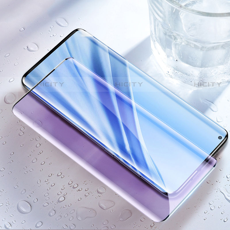 Schutzfolie Full Coverage Displayschutzfolie Panzerfolie Gehärtetes Glas Glasfolie Anti Blue Ray Skins zum Aufkleben Panzerglas für Xiaomi Mi 11 Lite 5G NE Schwarz