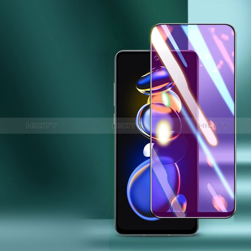 Schutzfolie Full Coverage Displayschutzfolie Panzerfolie Gehärtetes Glas Glasfolie Anti Blue Ray Skins zum Aufkleben Panzerglas für Xiaomi Mi 13T 5G Schwarz