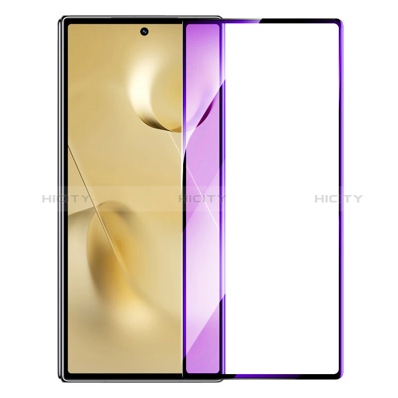 Schutzfolie Full Coverage Displayschutzfolie Panzerfolie Gehärtetes Glas Glasfolie Anti Blue Ray Skins zum Aufkleben Panzerglas für Xiaomi Mix Fold 2 5G Schwarz