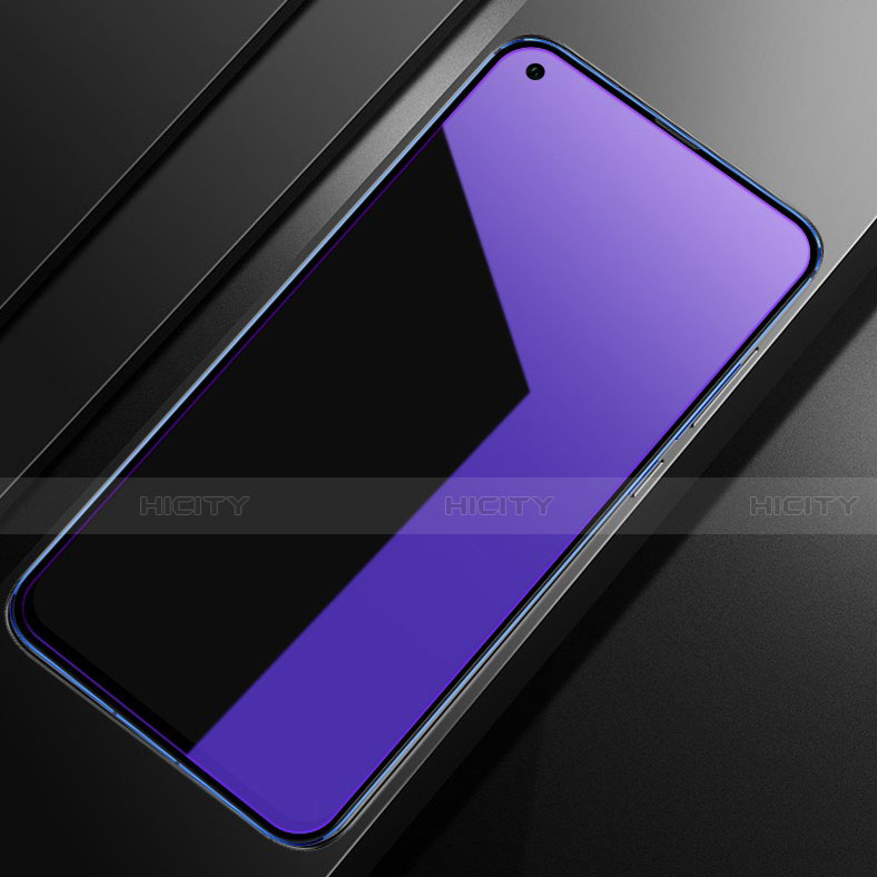 Schutzfolie Full Coverage Displayschutzfolie Panzerfolie Gehärtetes Glas Glasfolie Anti Blue Ray Skins zum Aufkleben Panzerglas für Xiaomi Redmi 10X 4G Schwarz