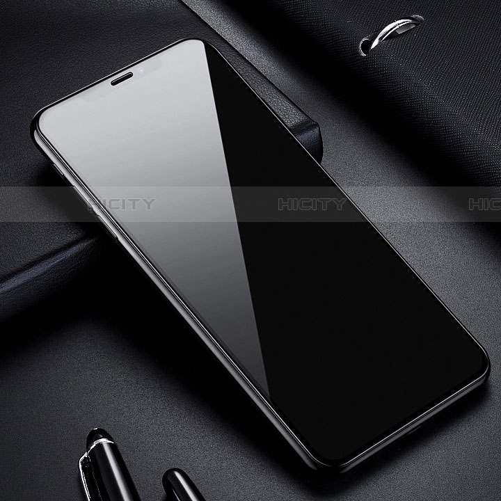 Schutzfolie Full Coverage Displayschutzfolie Panzerfolie Gehärtetes Glas Glasfolie Skins zum Aufkleben Panzerglas F02 für Apple iPhone 11 Pro Schwarz