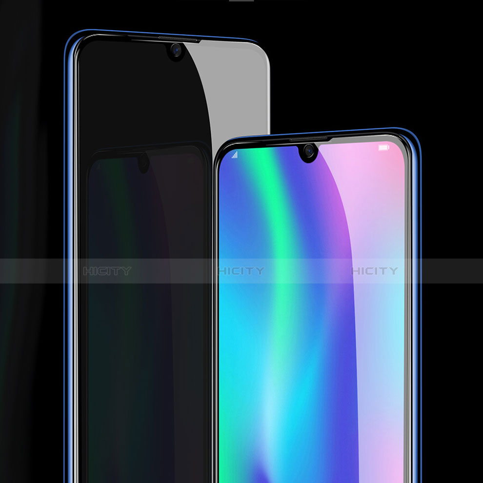 Schutzfolie Full Coverage Displayschutzfolie Panzerfolie Gehärtetes Glas Glasfolie Skins zum Aufkleben Panzerglas F02 für Huawei Honor 10 Lite Schwarz