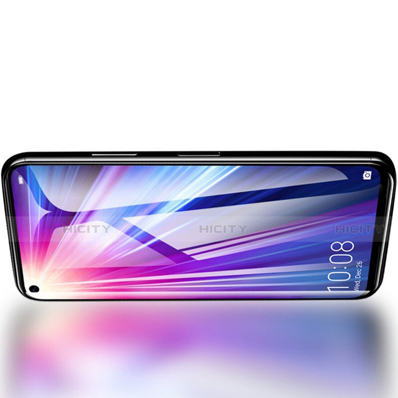 Schutzfolie Full Coverage Displayschutzfolie Panzerfolie Gehärtetes Glas Glasfolie Skins zum Aufkleben Panzerglas F02 für Huawei Honor 20S Schwarz groß