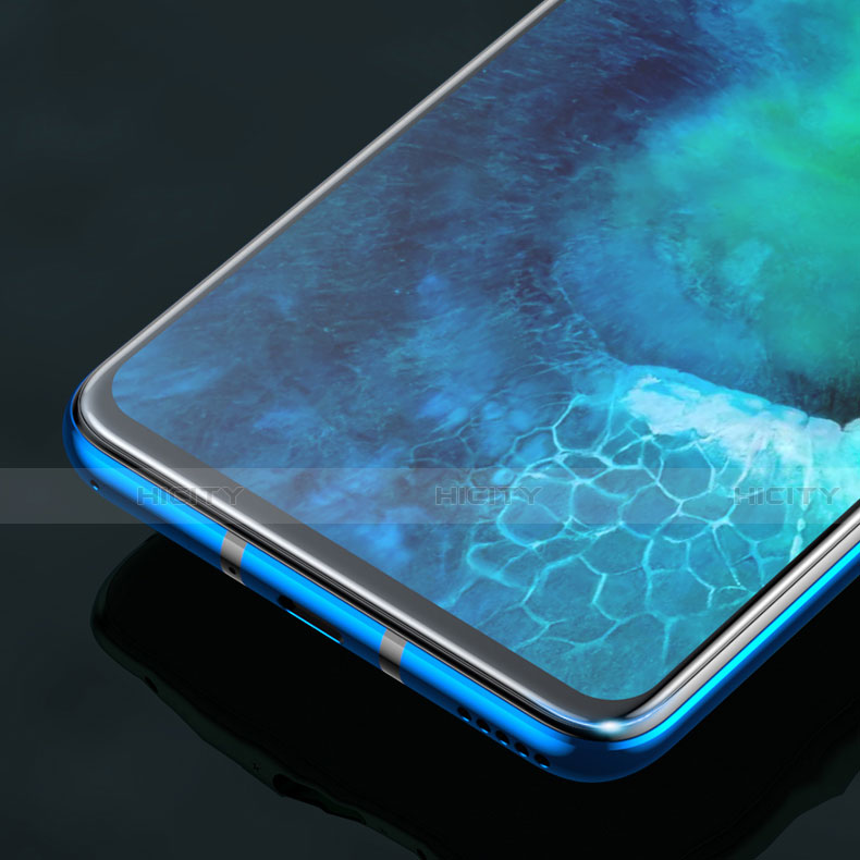 Schutzfolie Full Coverage Displayschutzfolie Panzerfolie Gehärtetes Glas Glasfolie Skins zum Aufkleben Panzerglas F02 für Huawei Honor V30 5G Schwarz