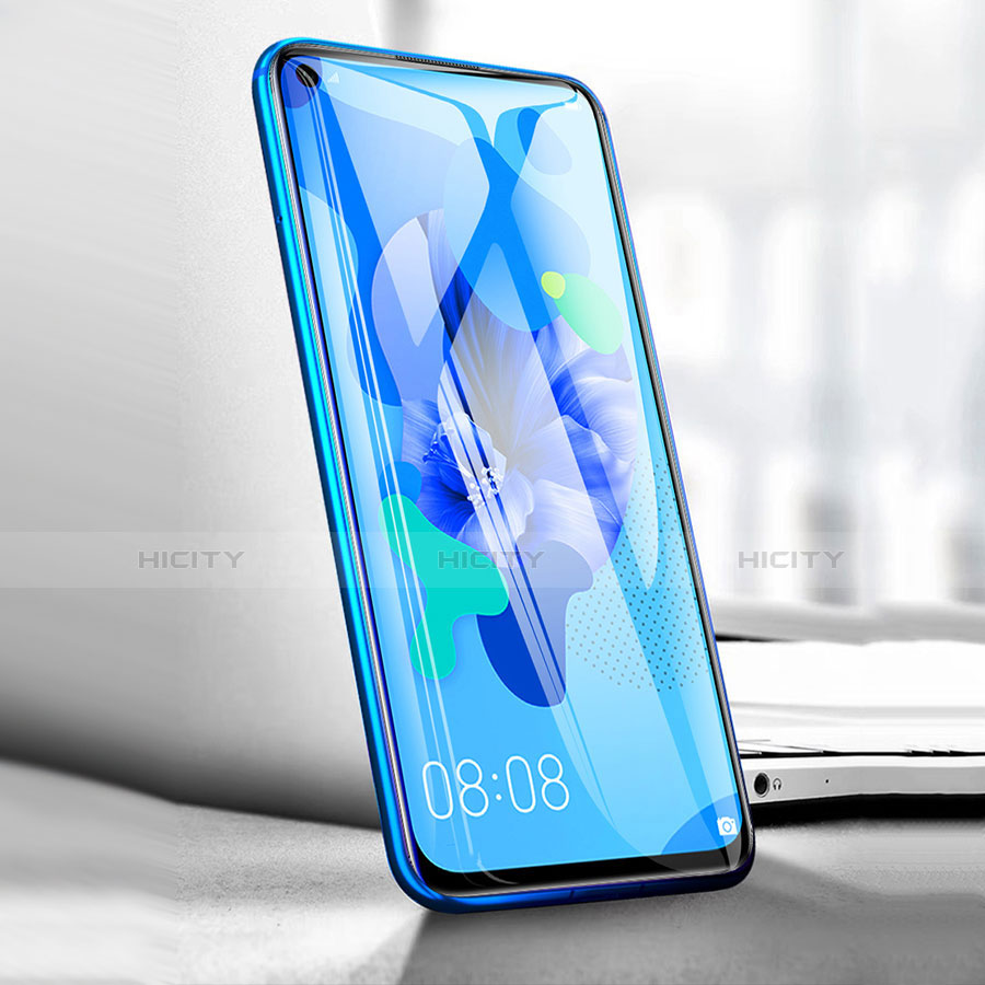 Schutzfolie Full Coverage Displayschutzfolie Panzerfolie Gehärtetes Glas Glasfolie Skins zum Aufkleben Panzerglas F02 für Huawei P20 Lite (2019) Schwarz