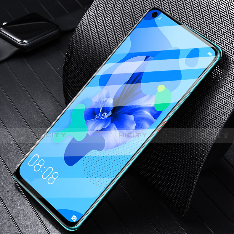 Schutzfolie Full Coverage Displayschutzfolie Panzerfolie Gehärtetes Glas Glasfolie Skins zum Aufkleben Panzerglas F02 für Huawei P20 Lite (2019) Schwarz