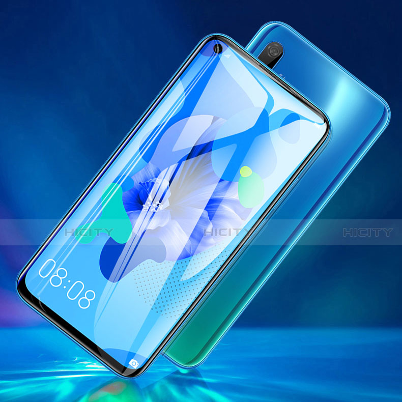 Schutzfolie Full Coverage Displayschutzfolie Panzerfolie Gehärtetes Glas Glasfolie Skins zum Aufkleben Panzerglas F02 für Huawei P20 Lite (2019) Schwarz