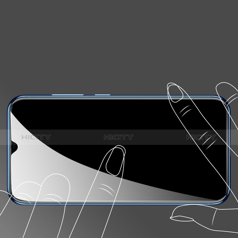 Schutzfolie Full Coverage Displayschutzfolie Panzerfolie Gehärtetes Glas Glasfolie Skins zum Aufkleben Panzerglas F02 für Huawei P30 Schwarz