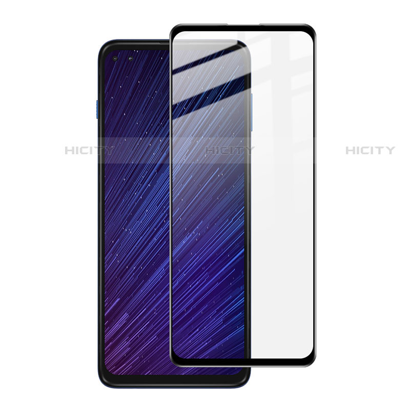 Schutzfolie Full Coverage Displayschutzfolie Panzerfolie Gehärtetes Glas Glasfolie Skins zum Aufkleben Panzerglas F02 für Motorola Moto G Power (2021) Schwarz