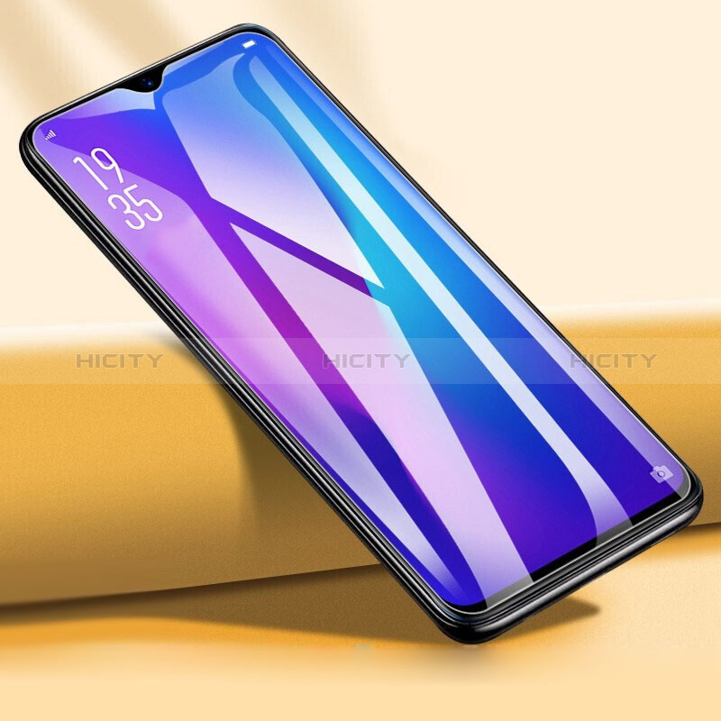 Schutzfolie Full Coverage Displayschutzfolie Panzerfolie Gehärtetes Glas Glasfolie Skins zum Aufkleben Panzerglas F02 für Oppo A17K Schwarz