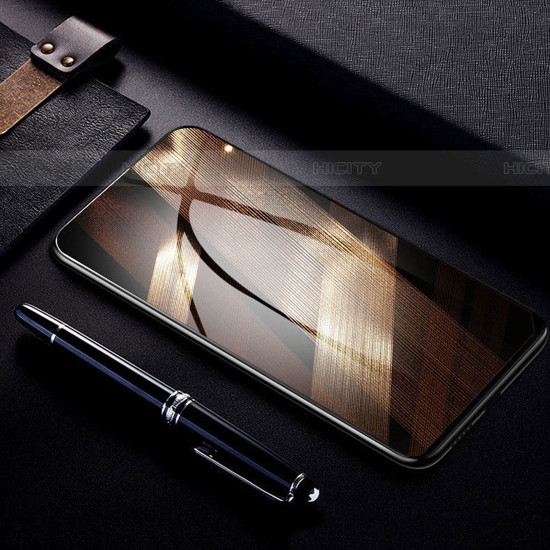 Schutzfolie Full Coverage Displayschutzfolie Panzerfolie Gehärtetes Glas Glasfolie Skins zum Aufkleben Panzerglas F02 für Samsung Galaxy A52 4G Schwarz