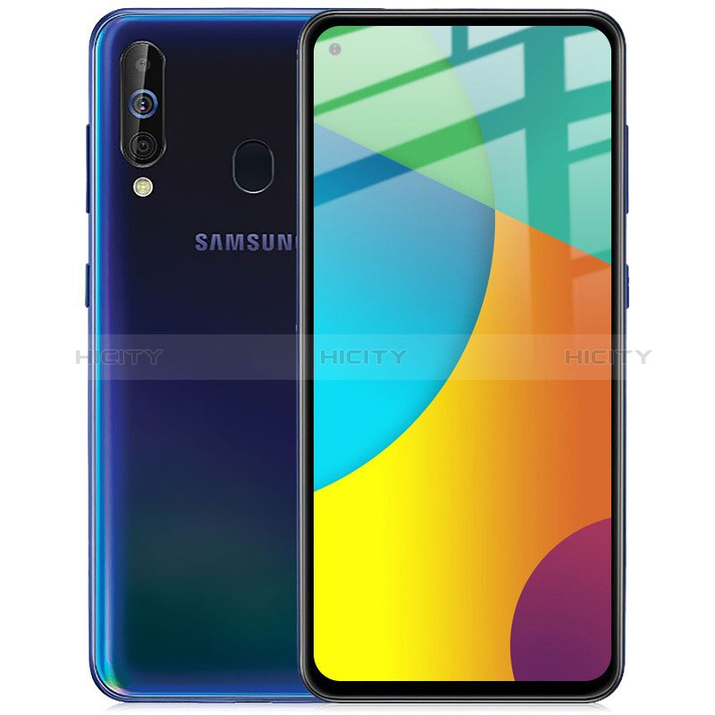 Schutzfolie Full Coverage Displayschutzfolie Panzerfolie Gehärtetes Glas Glasfolie Skins zum Aufkleben Panzerglas F02 für Samsung Galaxy M40 Schwarz