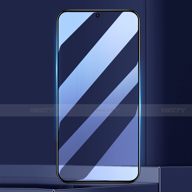 Schutzfolie Full Coverage Displayschutzfolie Panzerfolie Gehärtetes Glas Glasfolie Skins zum Aufkleben Panzerglas F02 für Samsung Galaxy M51 Schwarz