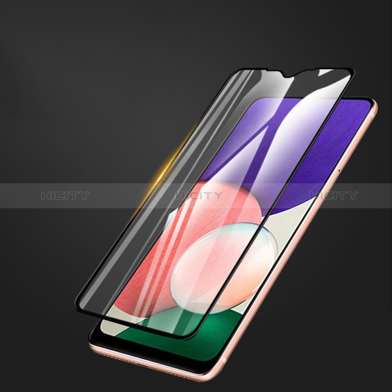 Schutzfolie Full Coverage Displayschutzfolie Panzerfolie Gehärtetes Glas Glasfolie Skins zum Aufkleben Panzerglas F02 für Samsung Galaxy XCover 6 Pro 5G Schwarz