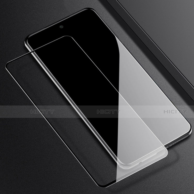 Schutzfolie Full Coverage Displayschutzfolie Panzerfolie Gehärtetes Glas Glasfolie Skins zum Aufkleben Panzerglas F02 für Xiaomi Poco M2 Pro Schwarz