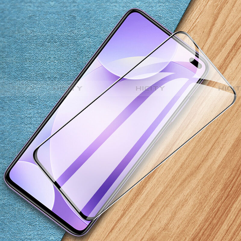 Schutzfolie Full Coverage Displayschutzfolie Panzerfolie Gehärtetes Glas Glasfolie Skins zum Aufkleben Panzerglas F02 für Xiaomi Poco X2 Schwarz