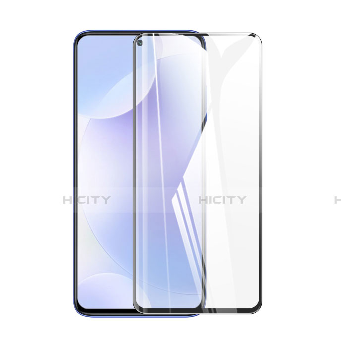 Schutzfolie Full Coverage Displayschutzfolie Panzerfolie Gehärtetes Glas Glasfolie Skins zum Aufkleben Panzerglas F02 für Xiaomi Poco X3 NFC Schwarz