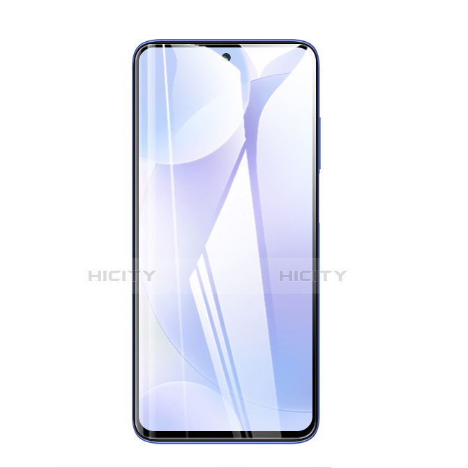 Schutzfolie Full Coverage Displayschutzfolie Panzerfolie Gehärtetes Glas Glasfolie Skins zum Aufkleben Panzerglas F02 für Xiaomi Poco X3 Pro Schwarz